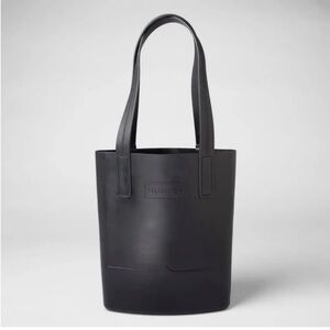 Hunter Black Rubber Tote -